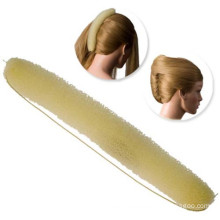 Blonde Hair Sausage Donut French Roll with String (BUN-45)